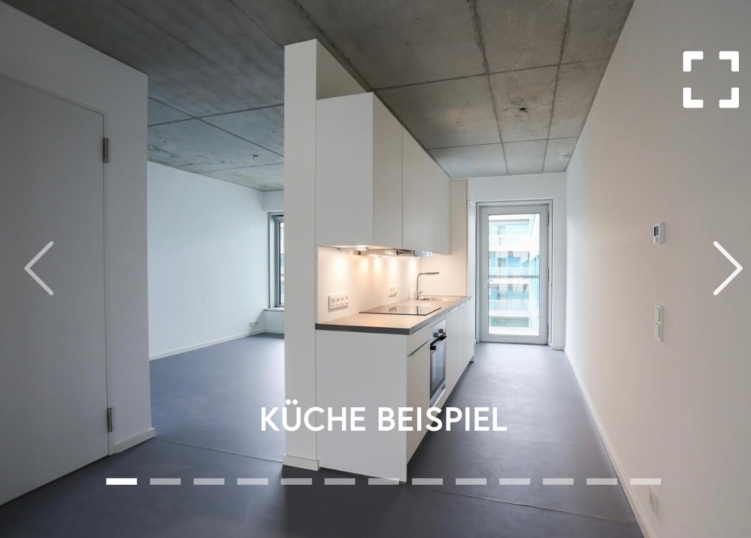 Apartamento Mitte Clara-Mleinek-Straße 1 - Kitchen + living room