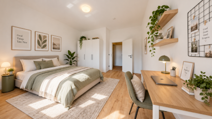 Großzügiges Zimmer in 4er WG