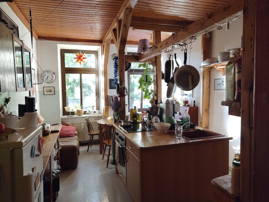 WG-Zimmer Schleußig Holbeinstraße 27 - Küche