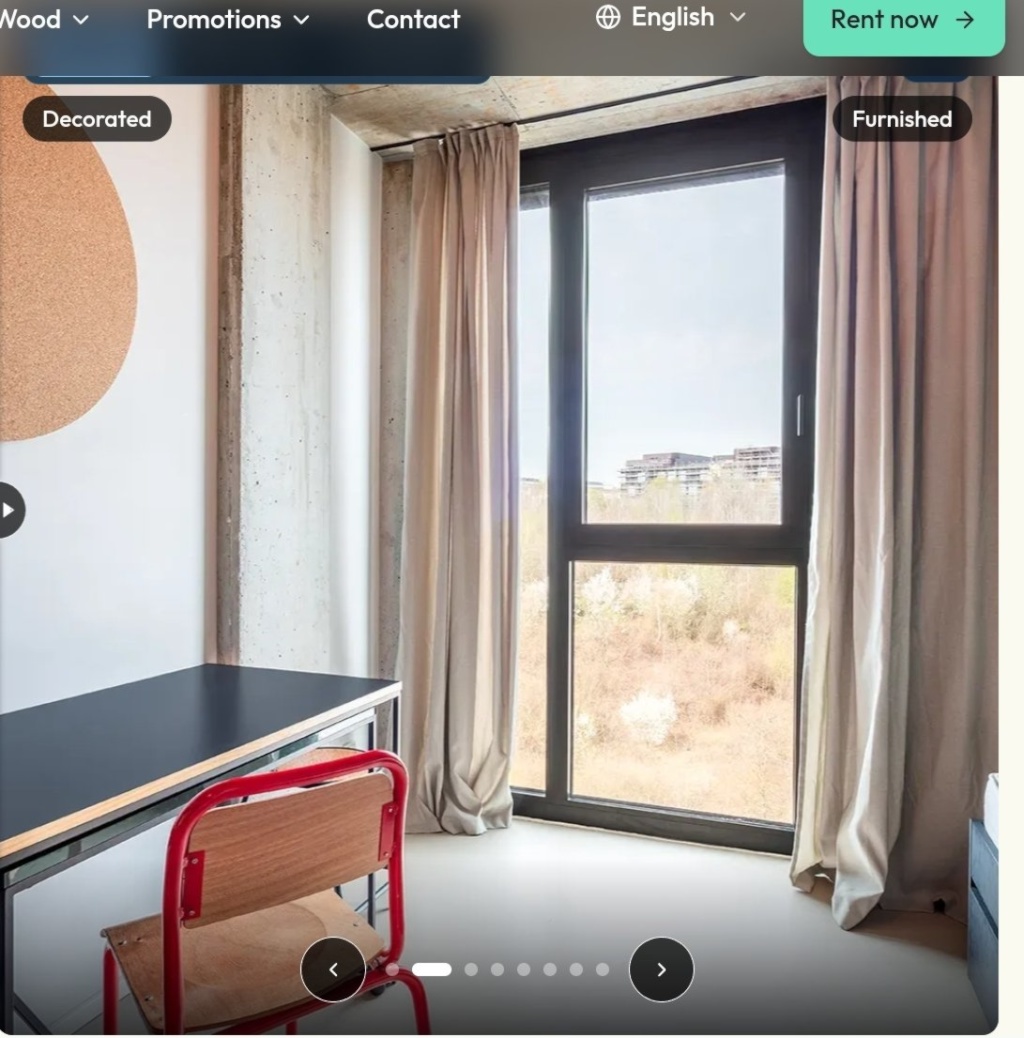 Suche Nachmieter für Studentenwohnheim – 60439 Frankfurt am Main Riedberg – Vorschaubild 2