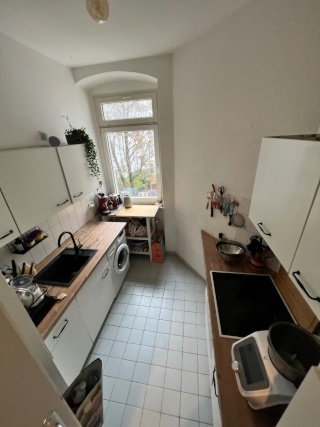 2-Zimmer-Wohnung Berlin Friedrichshain Altbau Hinterhaus — photo 1