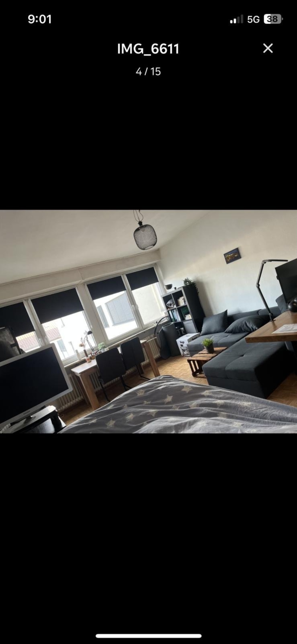 Sublet: Möblierte 1-Zimmer-Wohnung in C1 – Nähe Paradeplatz, langfristig möglich – 68159 Mannheim Quadrate – Vorschaubild 4