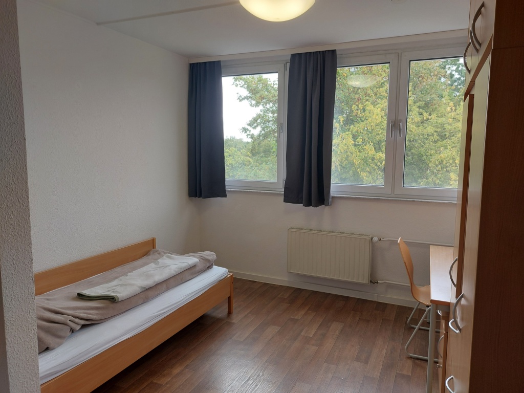 möblierte 1 Raumwohnung im Studentenwohnheim