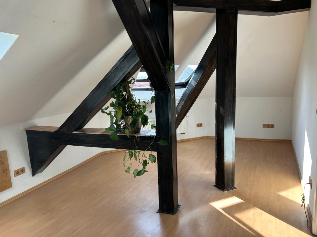 Lichtdurchflutete Dachgeschoss Wohnung mit Kamin – 4317 Leipzig Reudnitz-Thonberg – Vorschaubild 6