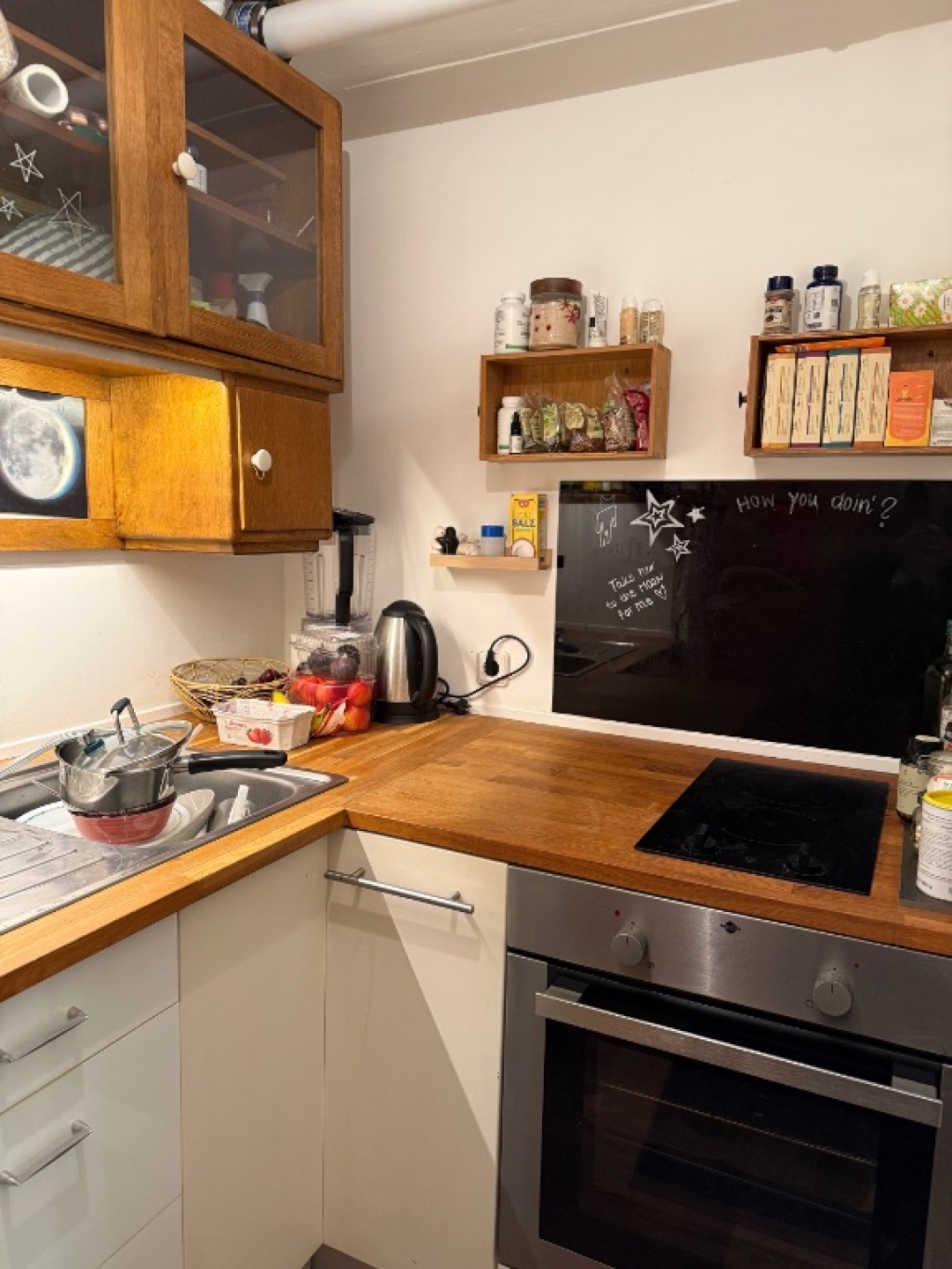 Zwischenmiete 6 Wochen, 27.10-8.12 Souterrain 1-Zimmer Wohnung – 48163 Münster Aaseestadt – Vorschaubild 4