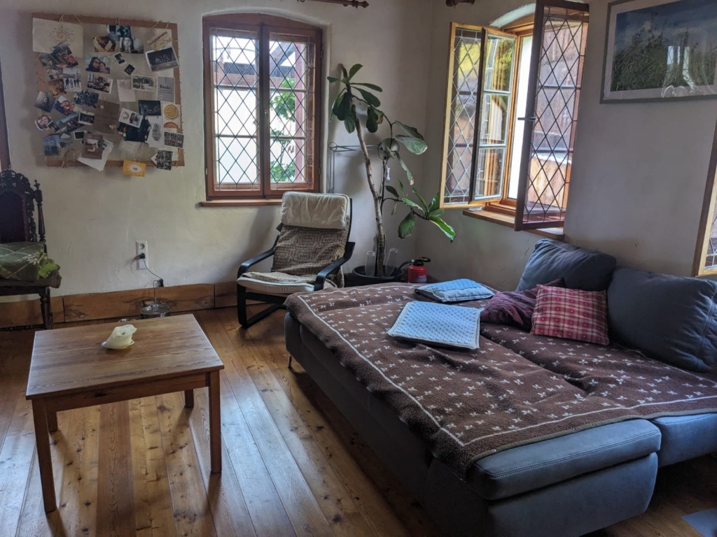 WG-Zimmer Landwüst Schönlinder Str. 22 - Wohnzimmer