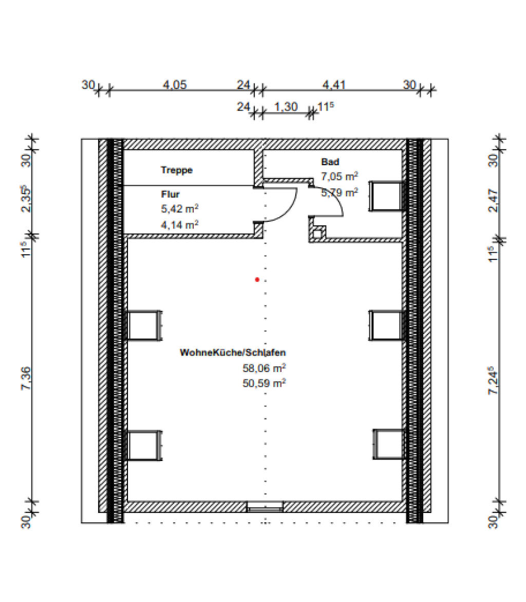 1-Zimmer-Wohnung Gaustadt Dr.-Martinet-Straße 8a - Bild 11
