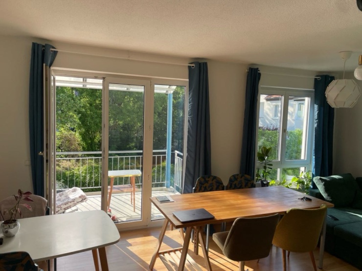 2-Raum Wohnung WG-tauglich 2 Balkone Leutzsch