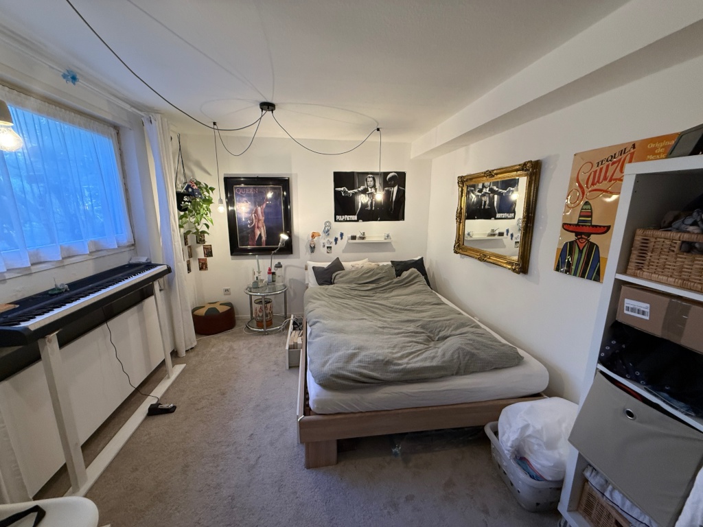 Zwischenmiete 6 Wochen, 27.10-8.12 Souterrain 1-Zimmer Wohnung