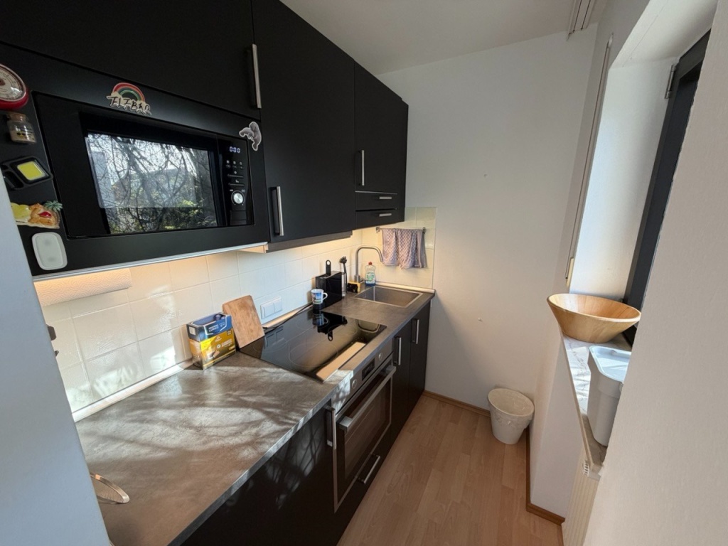 Möbliertes 1-Zimmer-Apartment mit Balkon in Frankfurt-Sachsenhausen, nahe Südbahnhof – 60598 Frankfurt am Main Sachsenhausen – Vorschaubild 3