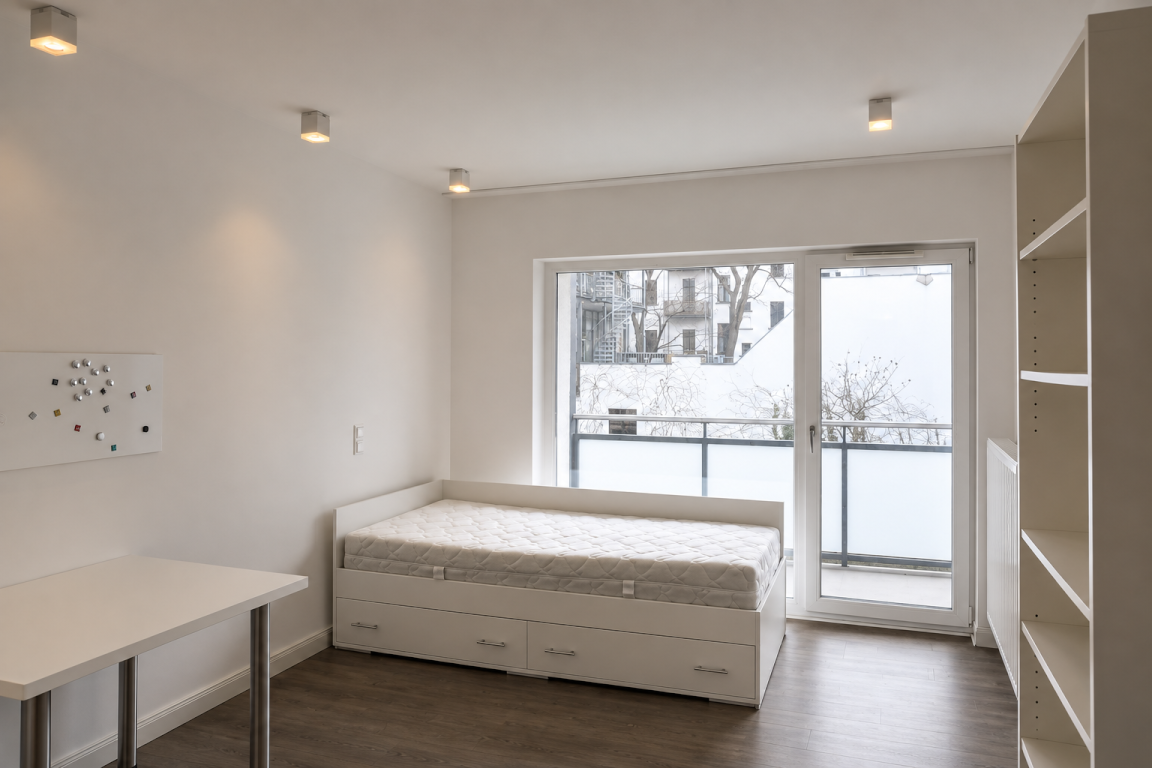 Helle 1-Zimmer-Wohnung mit Balkon - ab 01.11. zur Untermiete