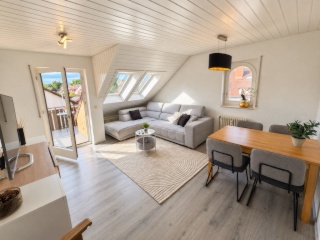Ad image: Voll möblierte 2-Zimmer-Wohnung in Freiburg-Hochdorf | sofort bis 31.10. | All-inclusive