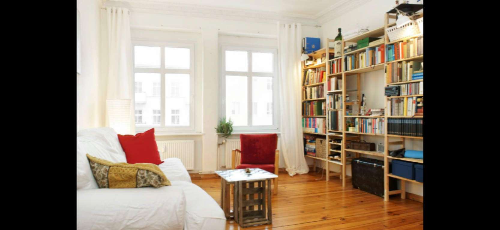Wohnung Mitte Kastanienallee 50 - Wohnzimmer
