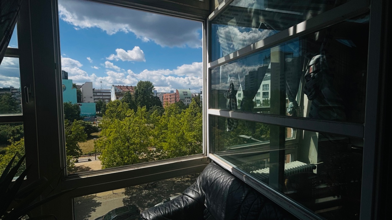 Flatshare Kreuzberg 61 Friedrichstraße - Aussicht Küche