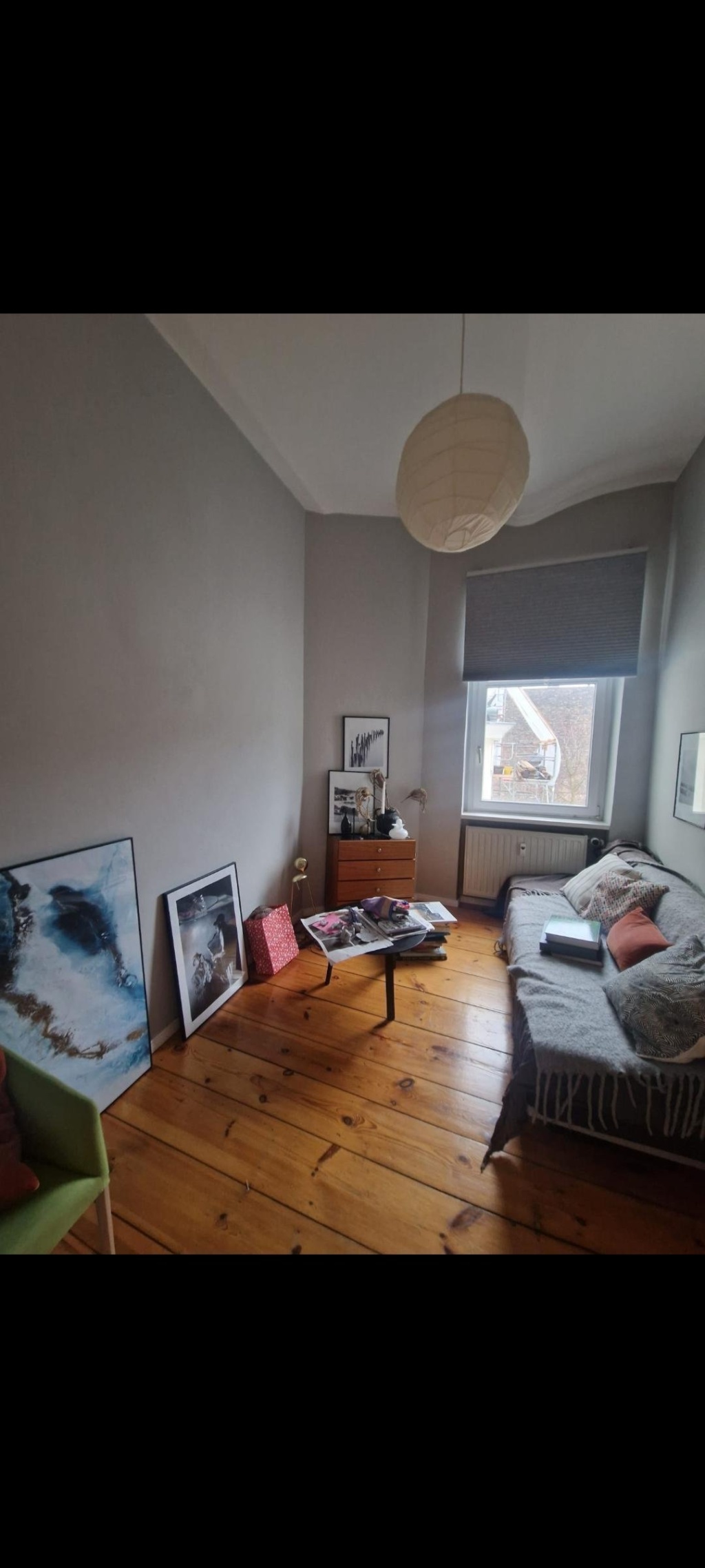 WG-Zimmer Moabit Quitzowstraße 128 - Wohnzimmer