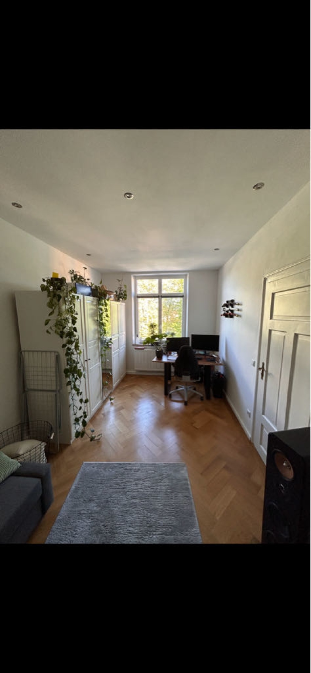 WG Zimmer Romanplatz 2er WG 3 Zimmer Balkon Holzofen – Foto 3