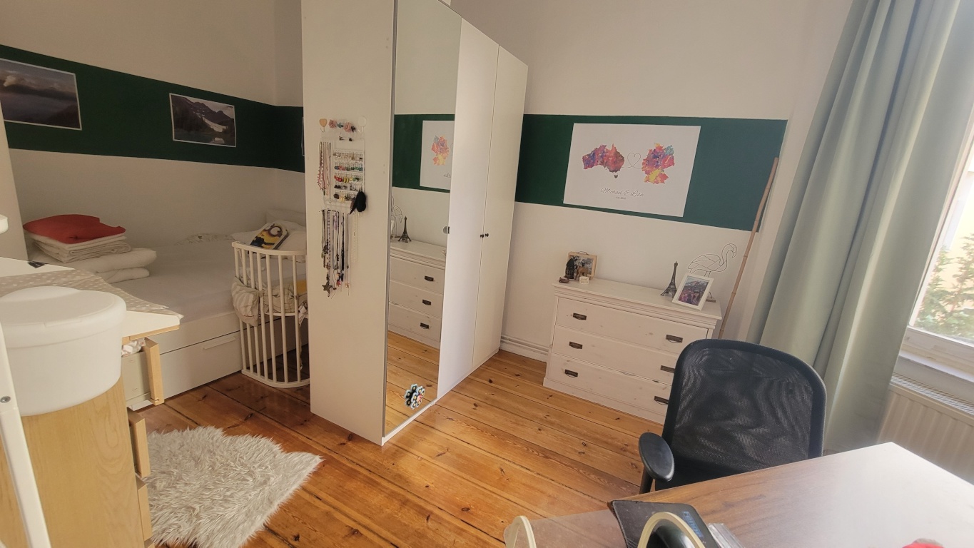 Gemütliche, möblierte 3-Zi-Altbau-Wohnung in Moabit/Charlottenburg (gute Home Office Möglichkeit) – 10553 Berlin Moabit – Vorschaubild 4