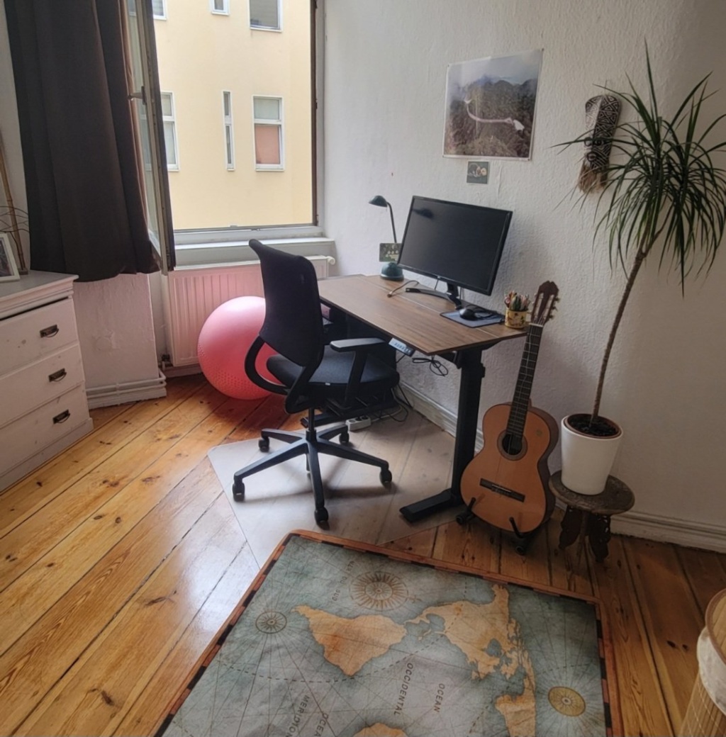 Gemütliche, möblierte 3-Zi-Altbau-Wohnung in Moabit/Charlottenburg (gute Home Office Möglichkeit) – 10553 Berlin Moabit – Vorschaubild 3