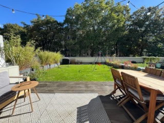 Zwischenmiete Dez-Mai: Möblierte 3-Zimmer-Wohnung mit Terrasse & Garten in Friedrichshain — photo 1