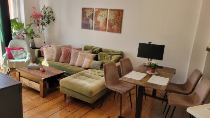 Gemütliche, möblierte 3-Zi-Altbau-Wohnung in Moabit/Charlottenburg (gute Home Office Möglichkeit) — photo 1