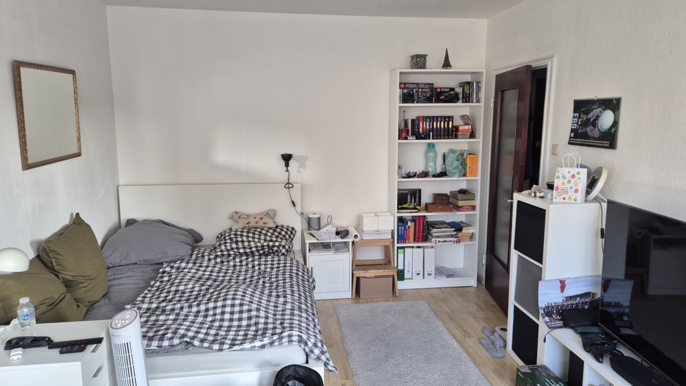 Möblierte 1 Zimmerwohnung nur mit WBS/Paragraph 5 Schein in Langenfelde