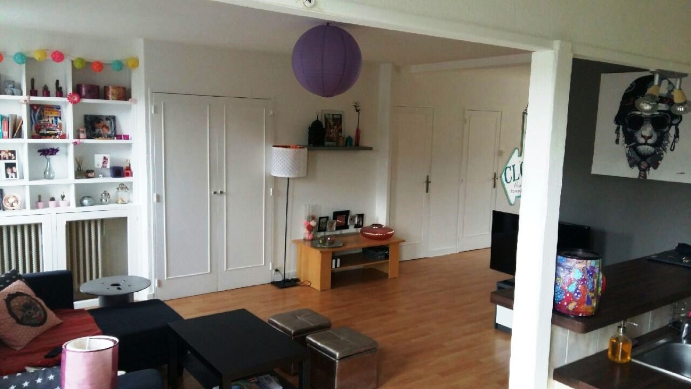 Möblierte 2-Zimmer-Wohnung (44 m2) im 3. Stock