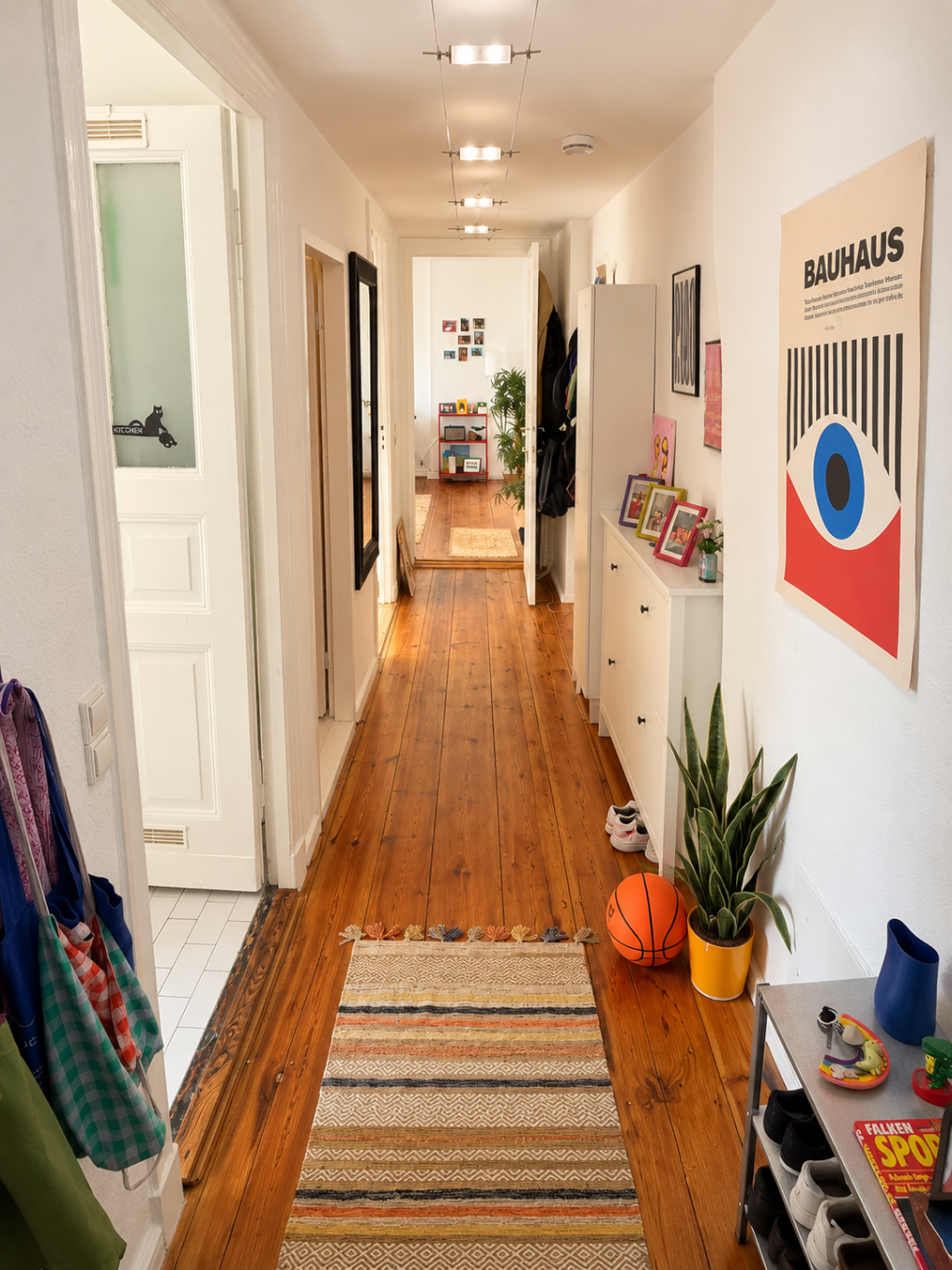 fully furnished 2-room apartment in Friedrichshain, Berlin