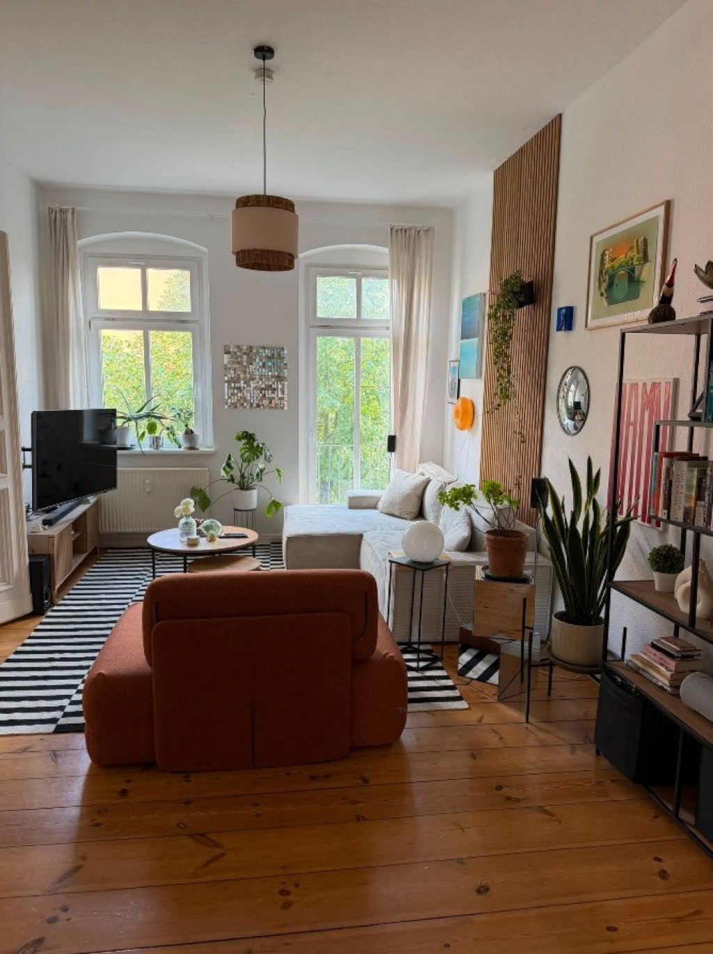 Wohnung Berlin Gruenberger Str. 30 - Wohnzimmer