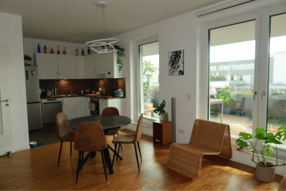 gemütliche Wohnung mit Katze