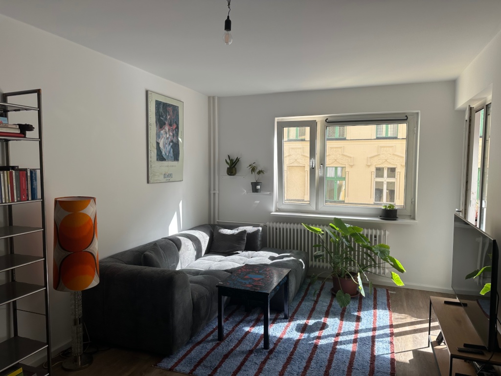 Einzimmerwohnung in Neukölln/Richardkiez möbliert