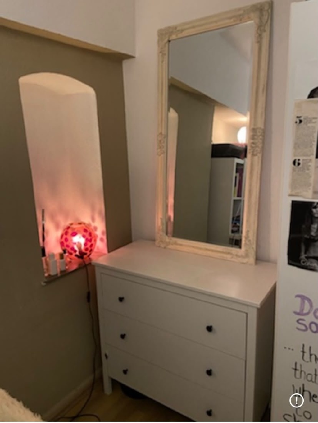 1-Zimmer-Wohnung Hannover Am Schafbrinke 60b - Schlaf/Wohnzimmer