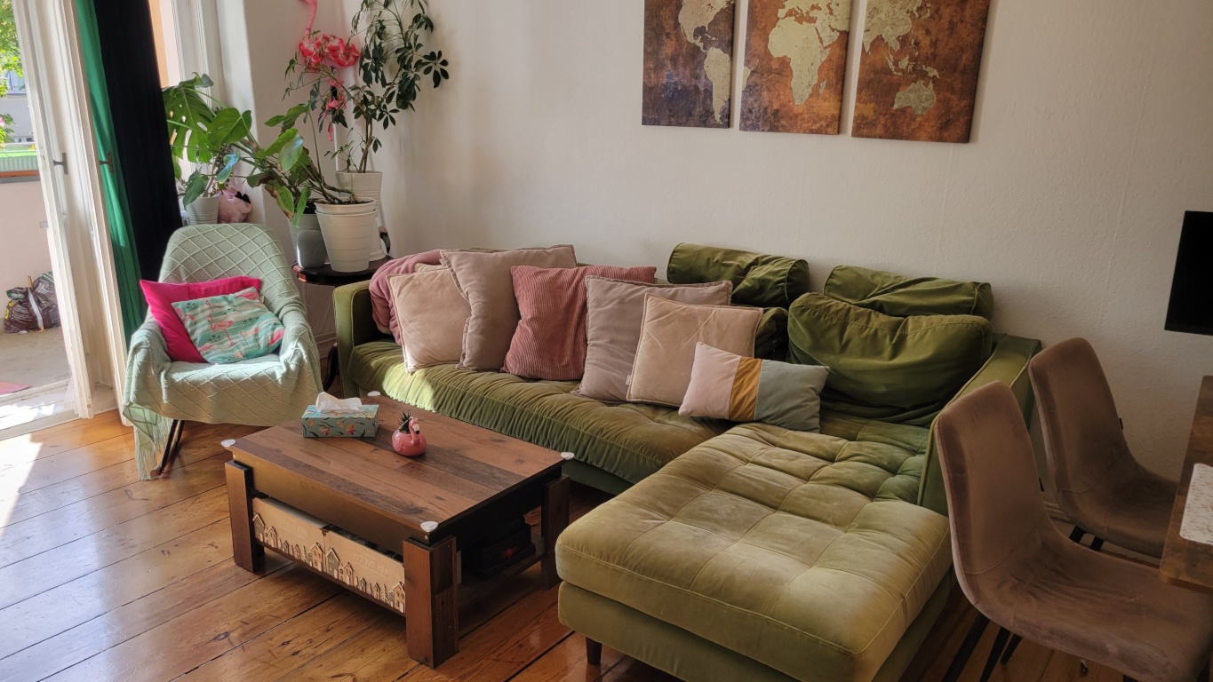 Gemütliche, möblierte 3-Zi-Altbau-Wohnung in Moabit/Charlottenburg (gute Home Office Möglichkeit) – 10553 Berlin Moabit – Vorschaubild 8