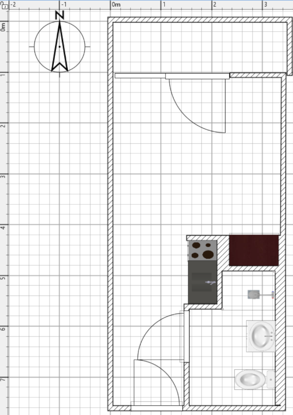 Giesing 1-Zimmer-Wohnung für Studierende und Auszubildende