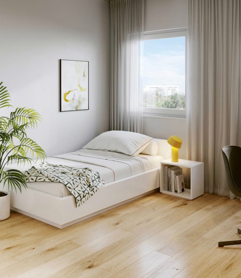 1-Zimmer-Apartment für Studierende im Livinit Würzburg – 20 m2, TG- und Motorradstellplatz – 97076 Würzburg Grombühl – Vorschaubild 3