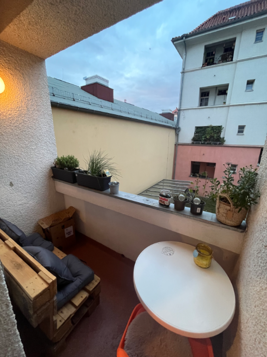 Habitación en WG Connewitz Hildebrandstraße 39 - Balkon