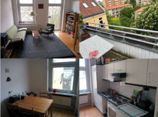 Helle und ruhige möblierte Maisonette Dachgeschosswohnung — photo 1