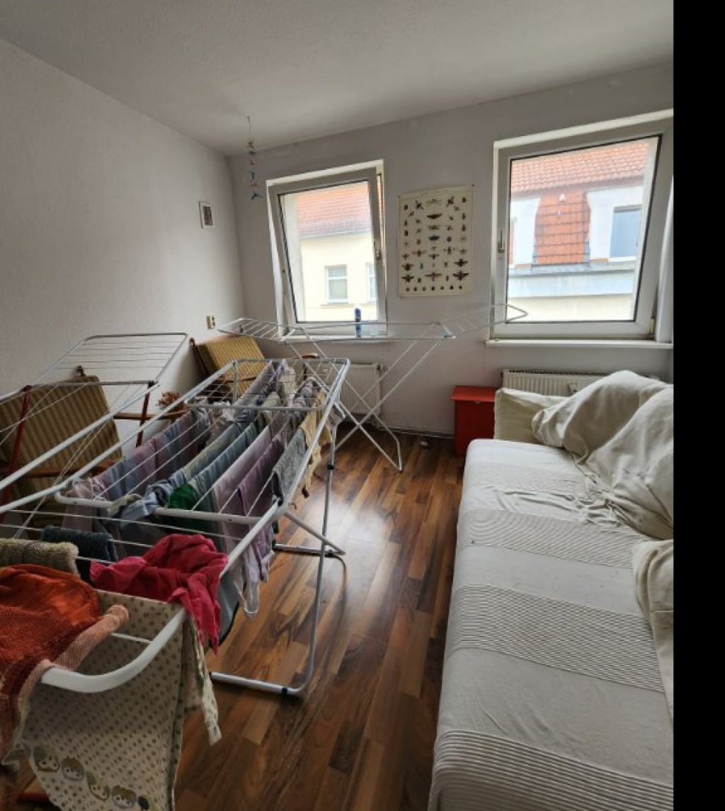 WG-Zimmer Plagwitz Weißenfelser Str. 52 - Wohnen/Wäsche