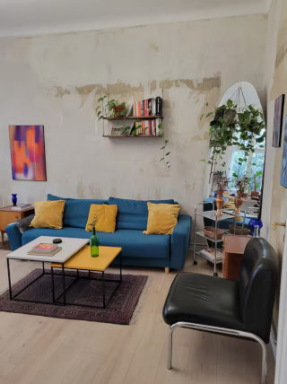 Möblierte 2-Zimmer-Wohnung mit großer privater Terrasse — photo 1