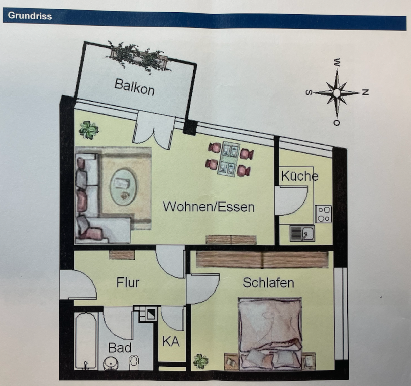 2 Zimmer Wohnung - München Neuhausen/Nymphenburg - inkl. Balkon – Foto 2