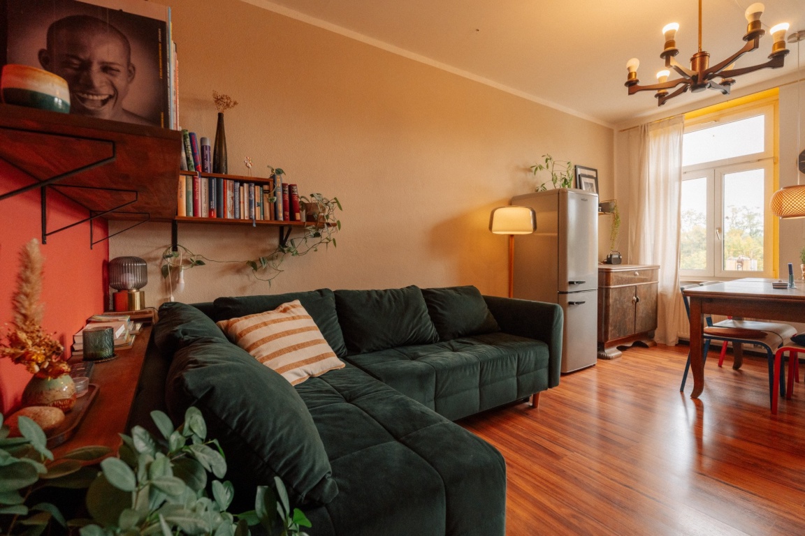 Wohnung Anger-Crottendorf Mierendorffstraße - Wohnzimmer