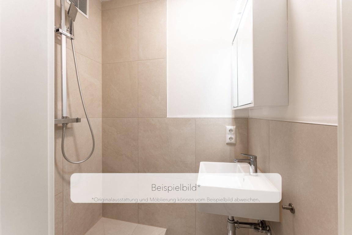 Habitación en WG Lindenau Felsenkellerstraße 6 - Bad (Musterbild)