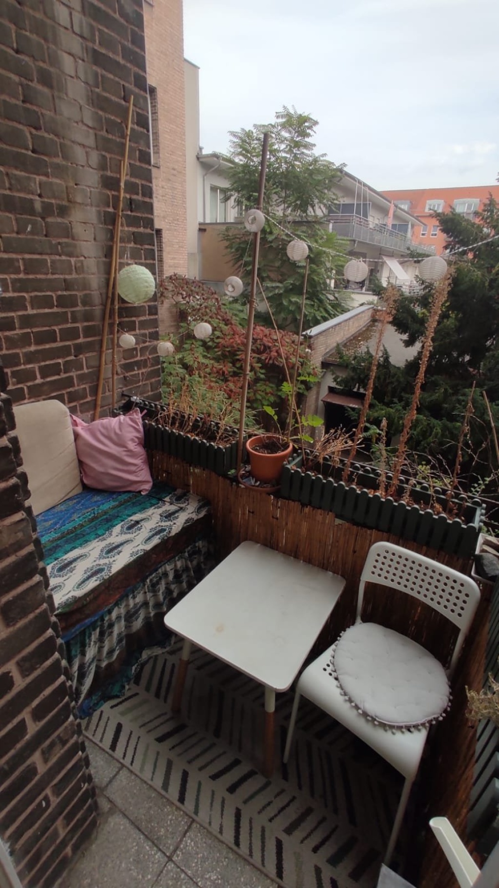 WG-Zimmer Galgenhof Wirthstrasse 27 - Balkon