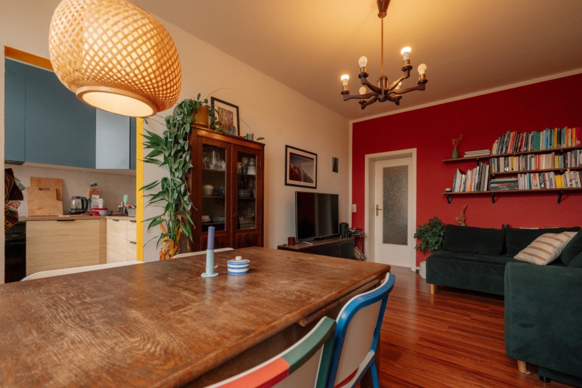 Wohnung Anger-Crottendorf Mierendorffstraße - Wohnzimmer