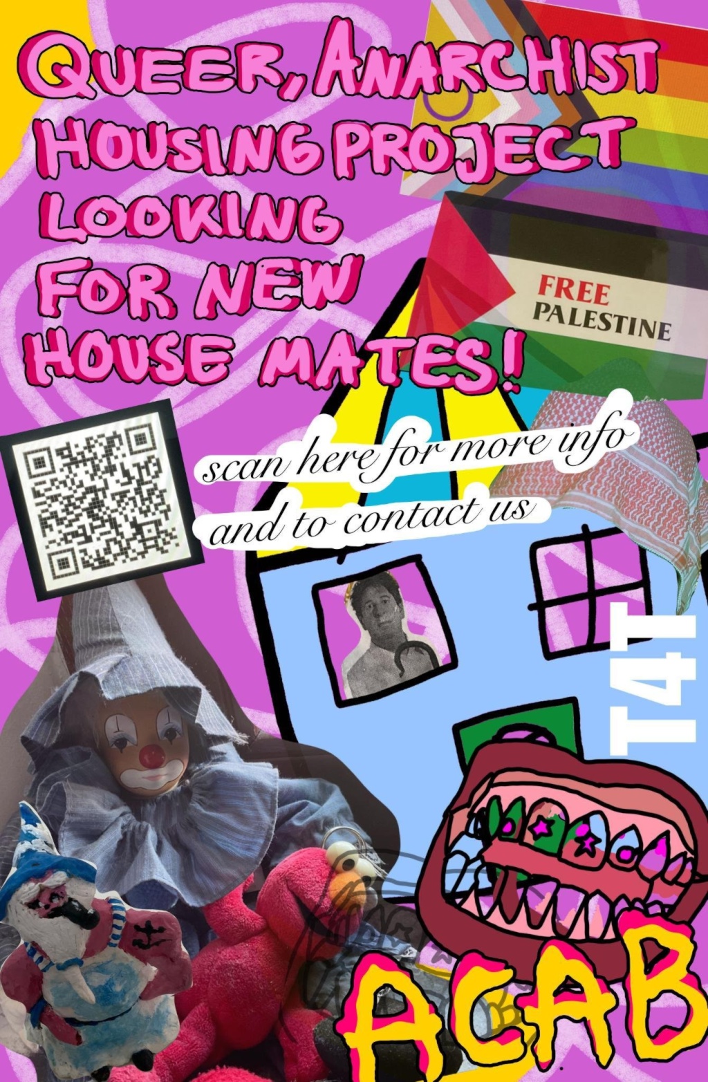 Queer anarchist Housing projects - NO SINGLE ROOMS