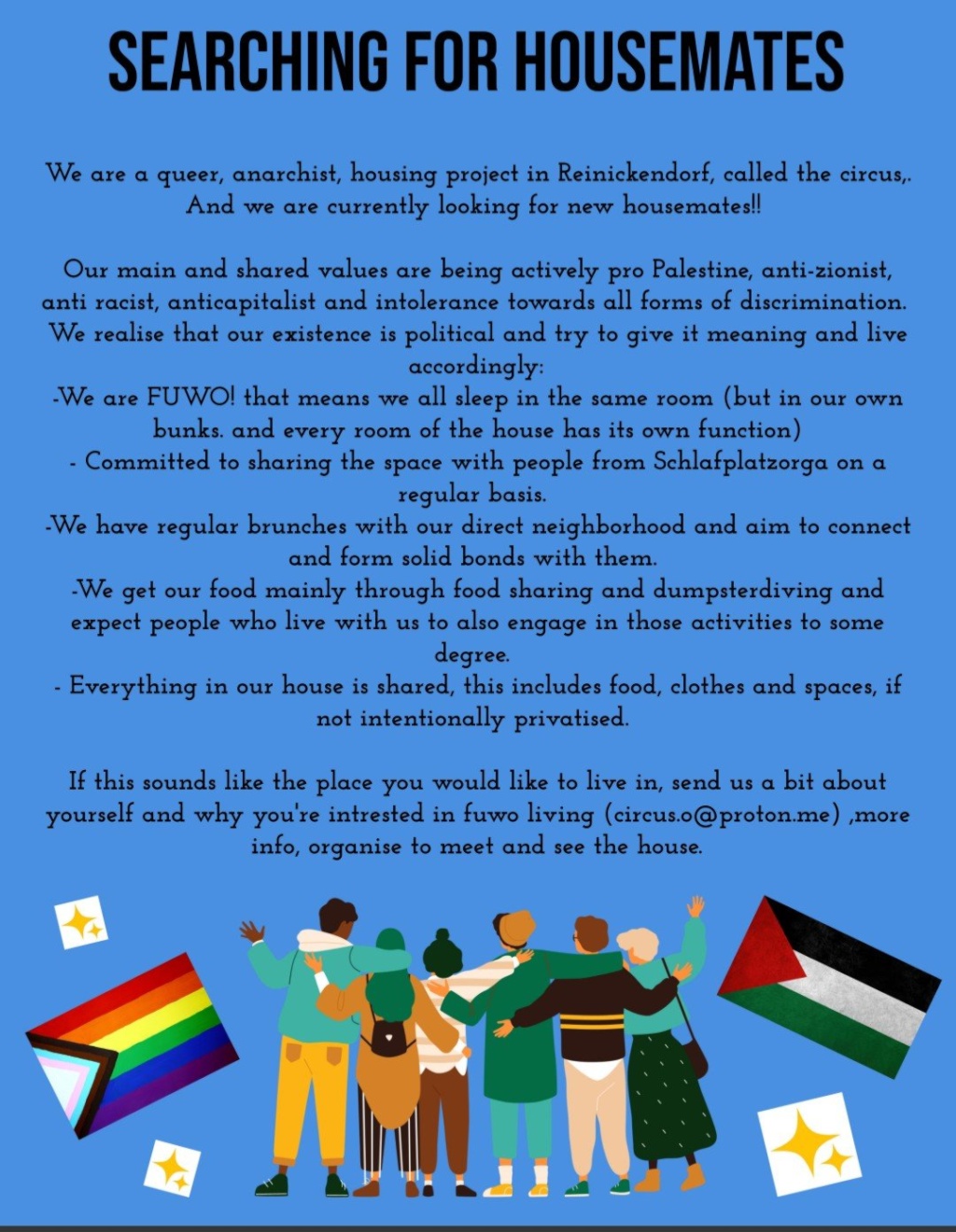 Queer anarchist Housing projects - NO SINGLE ROOMS – Foto 2