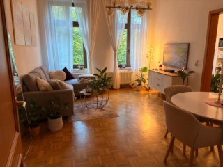 Schöne 3-Zimmer-Wohnung im Waldstraßenviertel in Leipzig zur Untermiete vom 13.12.26 bis 15.3.26
