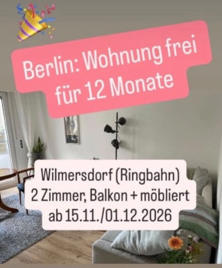 2 Zimmerwohnung S Hohenzollerndamm auf Zeit! — photo 1