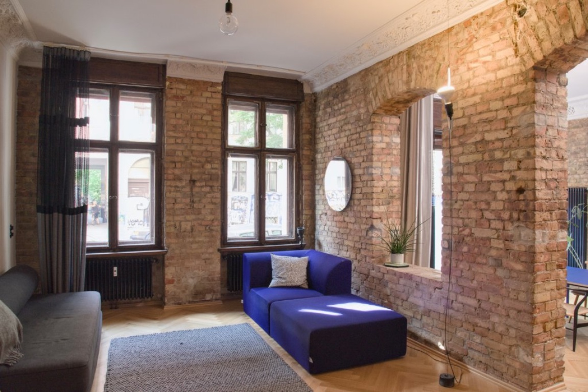 Wohnung Kreuzberg Lausitzer Str. - Front living room
