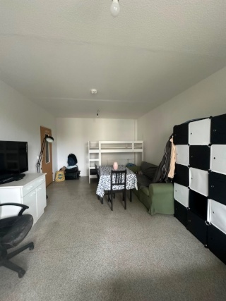 Charmante Einraumwohnung mit Balkon, Einbauküche und Möblierung — photo 1