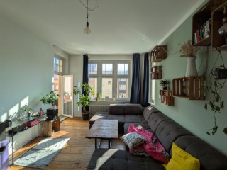 Zwischenmiete Dez–Feb: Altbau, 3 Zi., 81 m2, Balkon, Schöneberg — photo 1